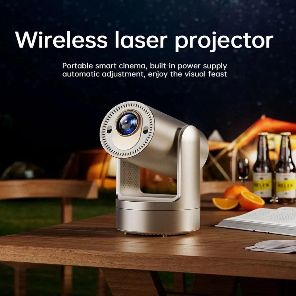 Borrego Smart 7 Projector Rechargeable Projector 3 Hours