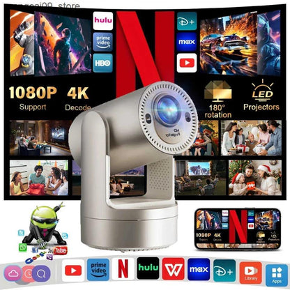 Borrego Smart 7 Projector Rechargeable Projector 3 Hours