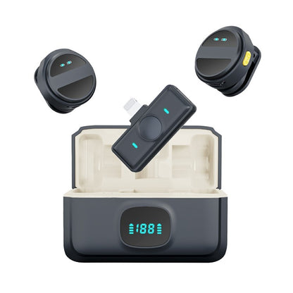 SX21 microphone lavalier sans fil magnétique pour le téléphones et caméra