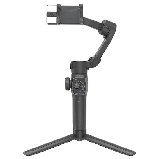 L9, stabilisateur de cardan pour smartphone, tige d'extension et trépied intégrés, stabilisateur de support pour iPhone, portable et pliable, cardan de suivi visage/objet pour Android et