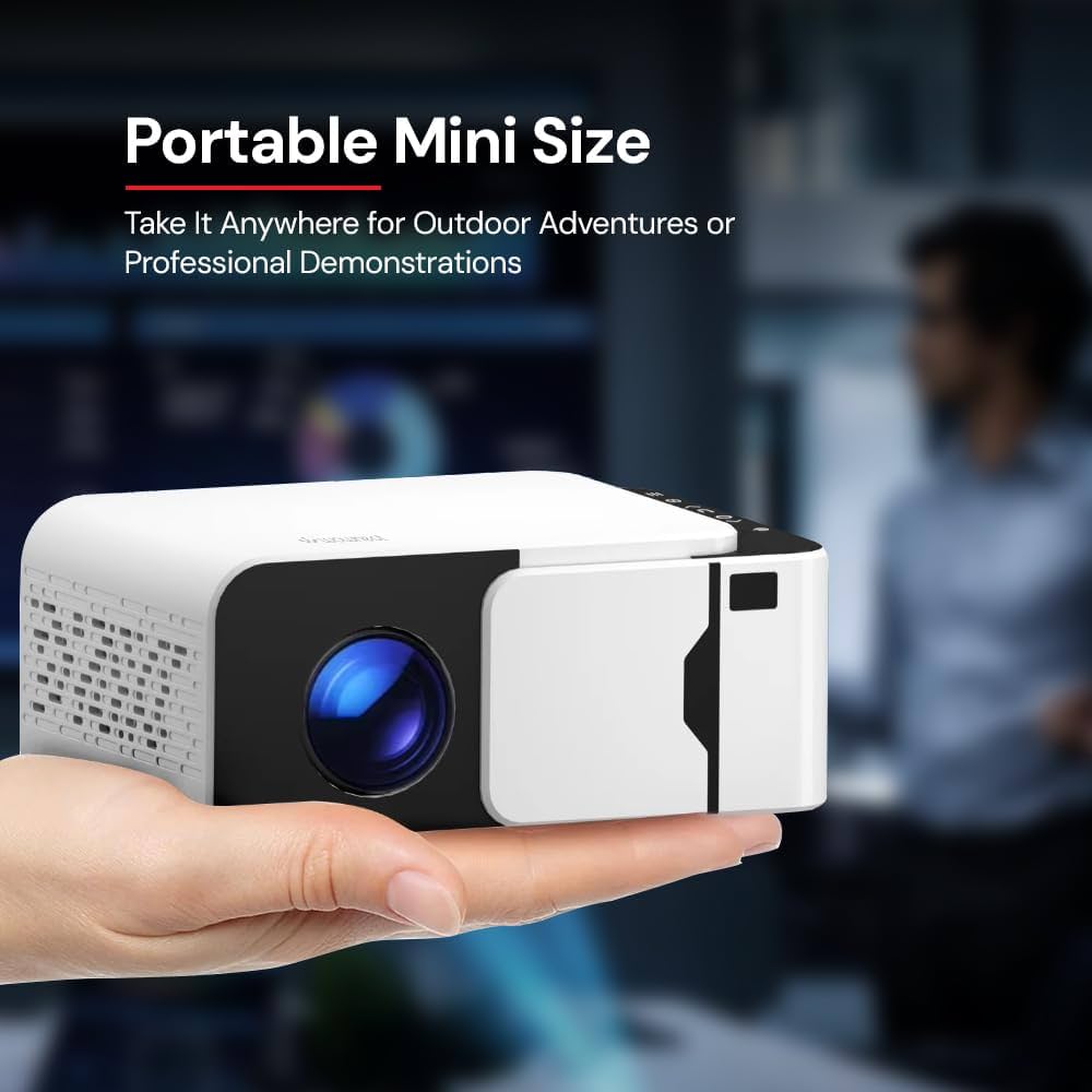 Borrego Smart 6 est un mini-projecteur compact et portable offrant une résolution Full HD 1080p