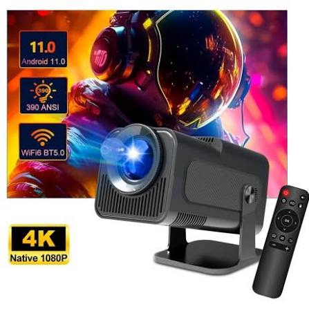 Magcubic HY320 Portable Projector, 4K FHD Natvie 1080P Smart Projector