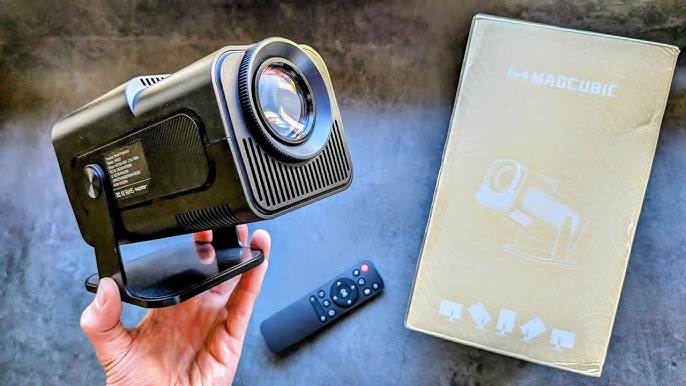 Magcubic HY320 Portable Projector, 4K FHD Natvie 1080P Smart Projector