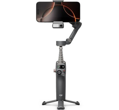 DJI Osmo Mobile 7P pour iPhone, Stabilisateur Nacelle, Android, Suivi natif, Éclairage, Nacelle pour téléphone à 3 axes