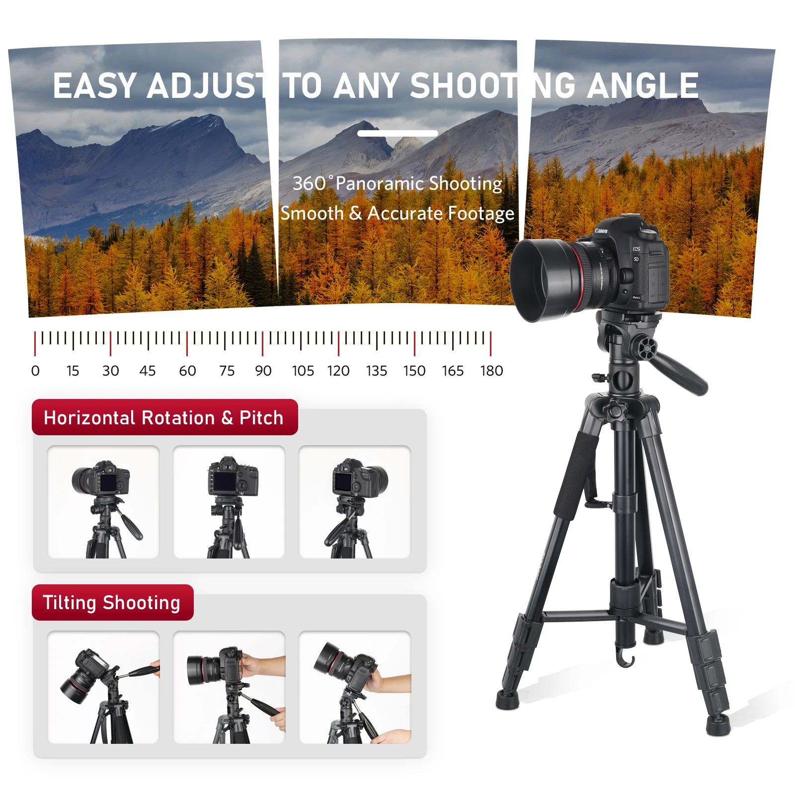 Trépied professionnel D800