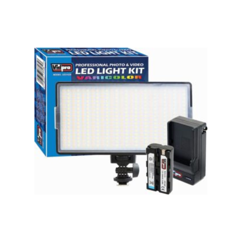 Kit d'éclairage photo et vidéo professionnel LED 416 LED pour appareil photo